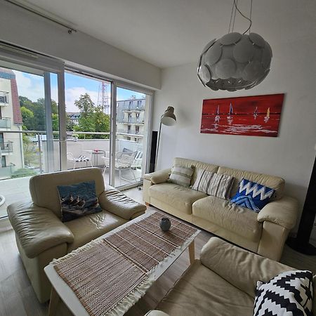 Stella Baltic Big Terrace 3 Zimmer Frei Parking Swinoujscie Bagian luar foto