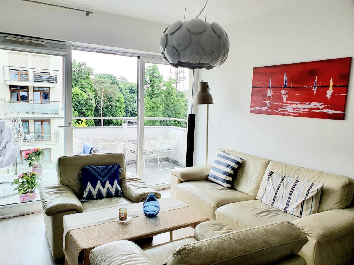 Stella Baltic Big Terrace 3 Zimmer Frei Parking Swinoujscie Bagian luar foto