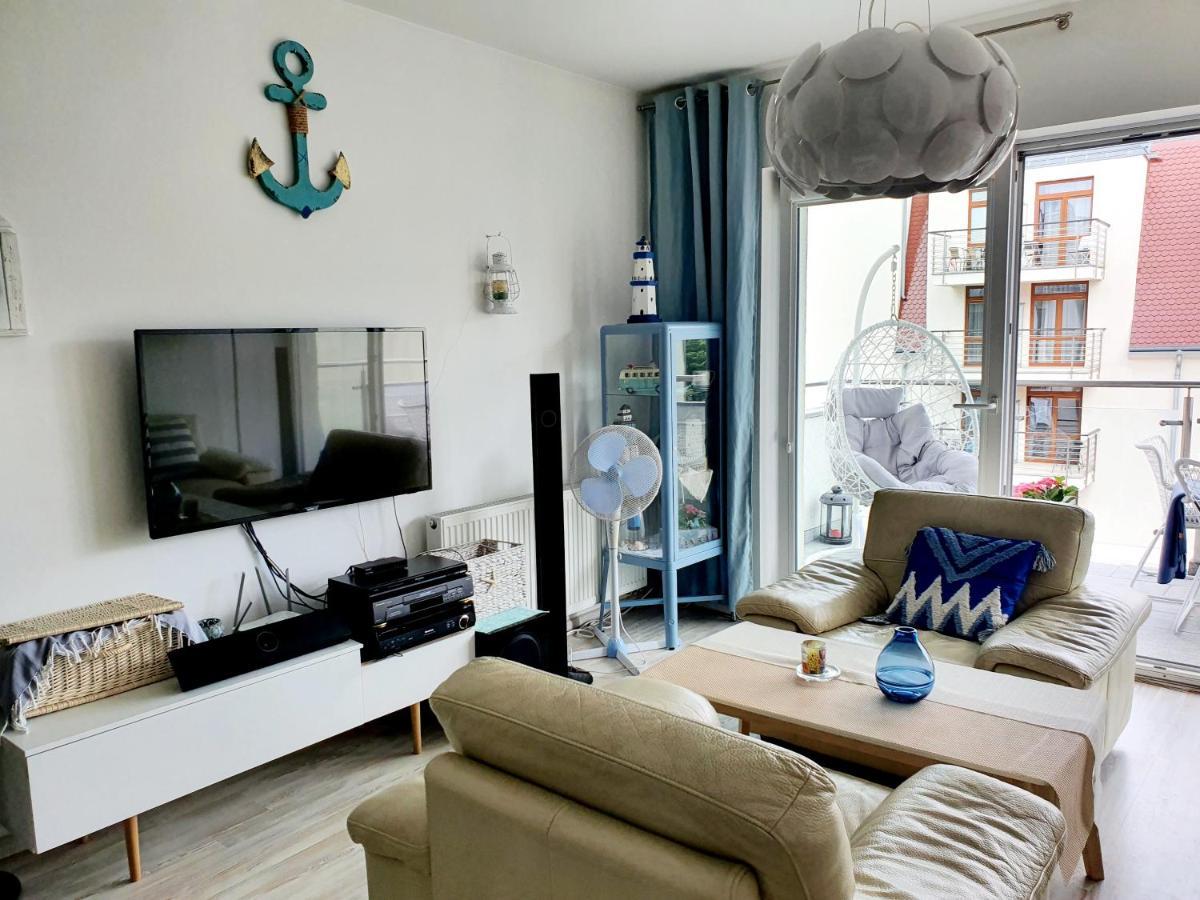Stella Baltic Big Terrace 3 Zimmer Frei Parking Swinoujscie Bagian luar foto