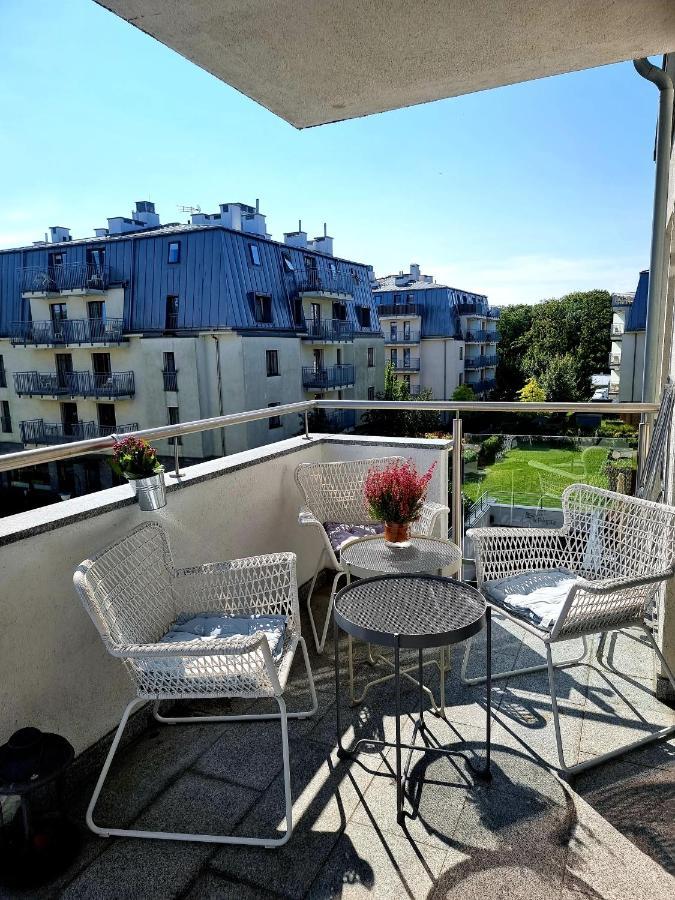 Stella Baltic Big Terrace 3 Zimmer Frei Parking Swinoujscie Bagian luar foto