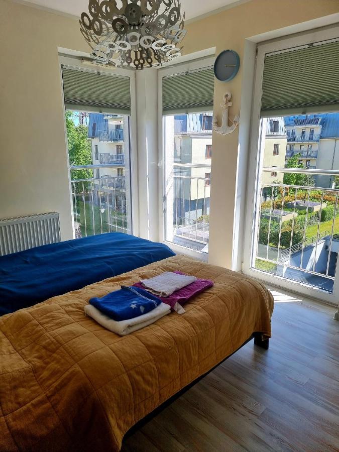Stella Baltic Big Terrace 3 Zimmer Frei Parking Swinoujscie Bagian luar foto